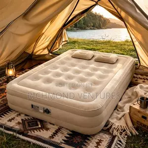 Quality Double Air Mattress Available if Different Sizes and Colors