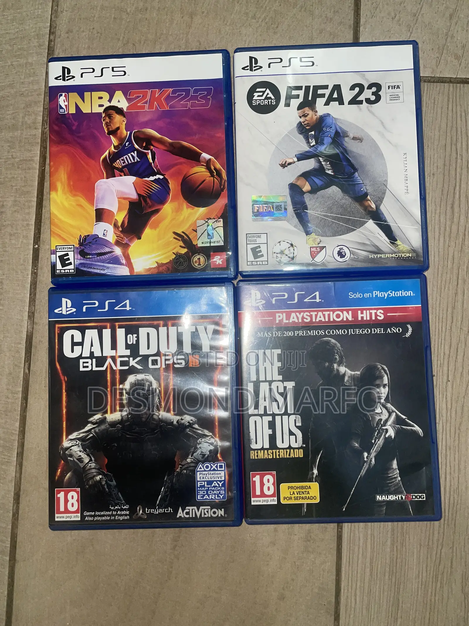 PS5/ PS4 Video Game CDs