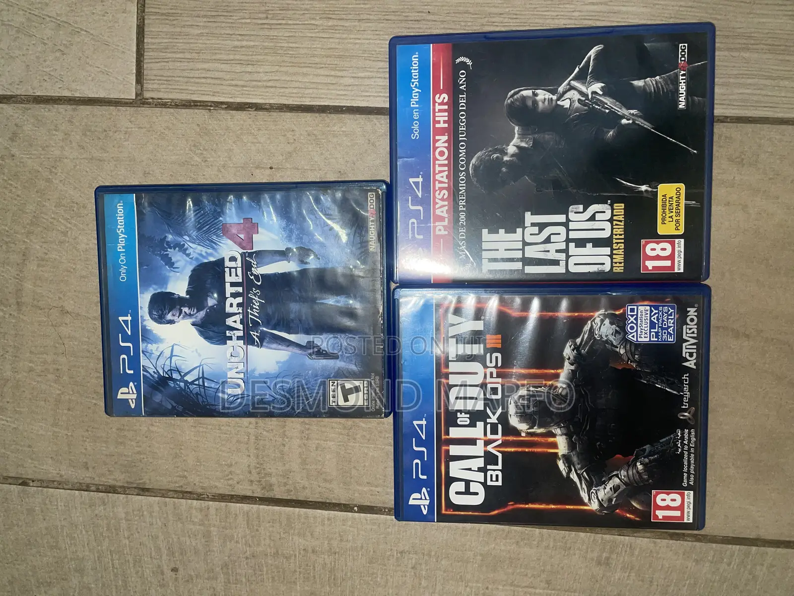 PS5/ PS4 Video Game CDs
