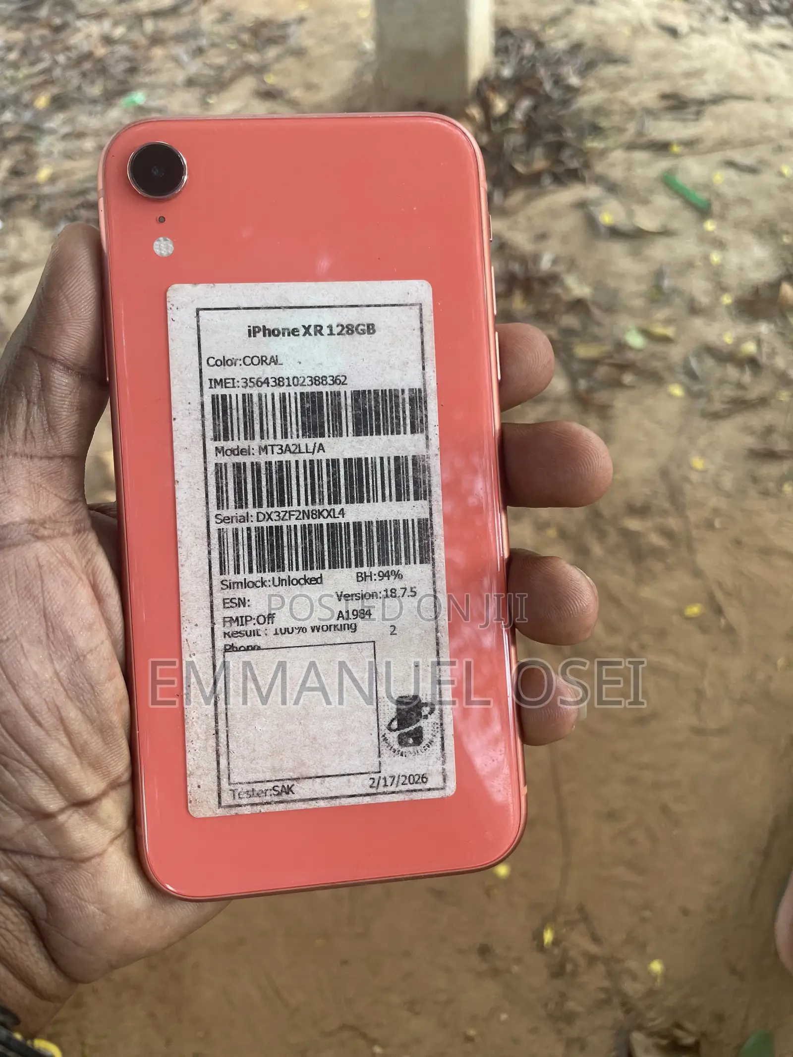 Apple iPhone XR 128 GB Pink
