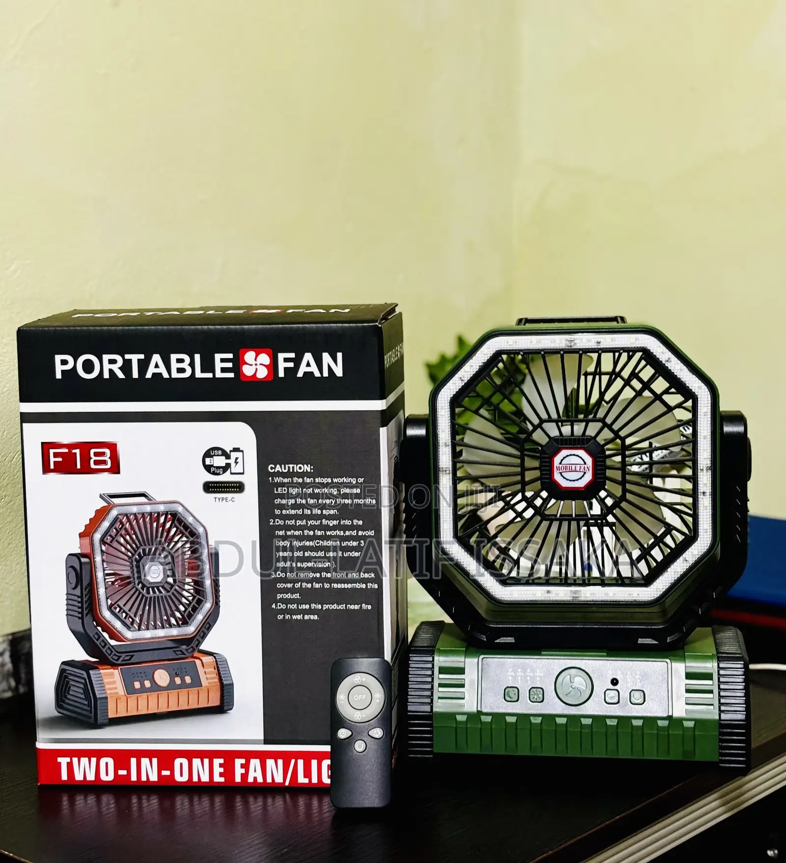 Portable Fan