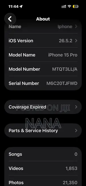 Apple iPhone 15 Pro 256 GB White