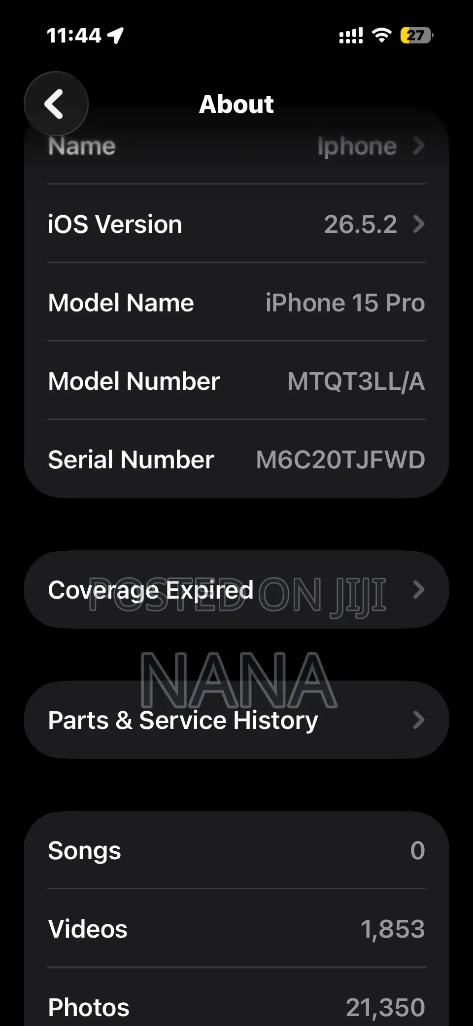 Apple iPhone 15 Pro 256 GB White