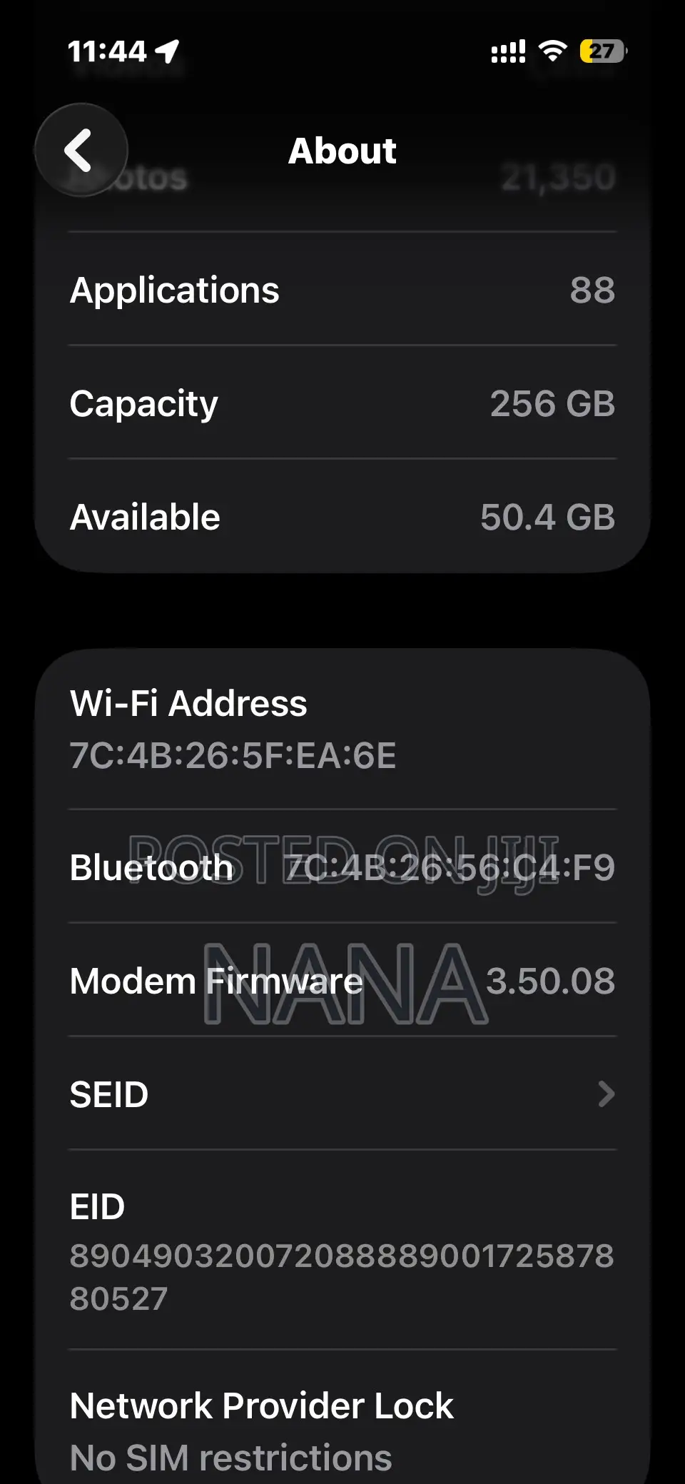 Apple iPhone 15 Pro 256 GB White