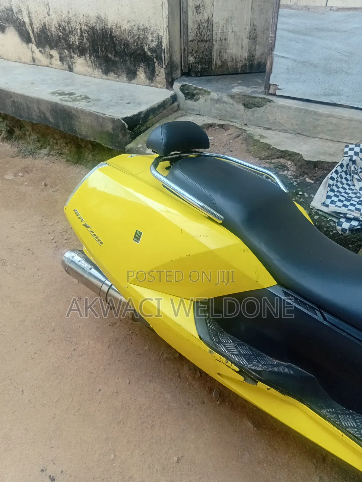Yamaha Majesty 2005 Yellow