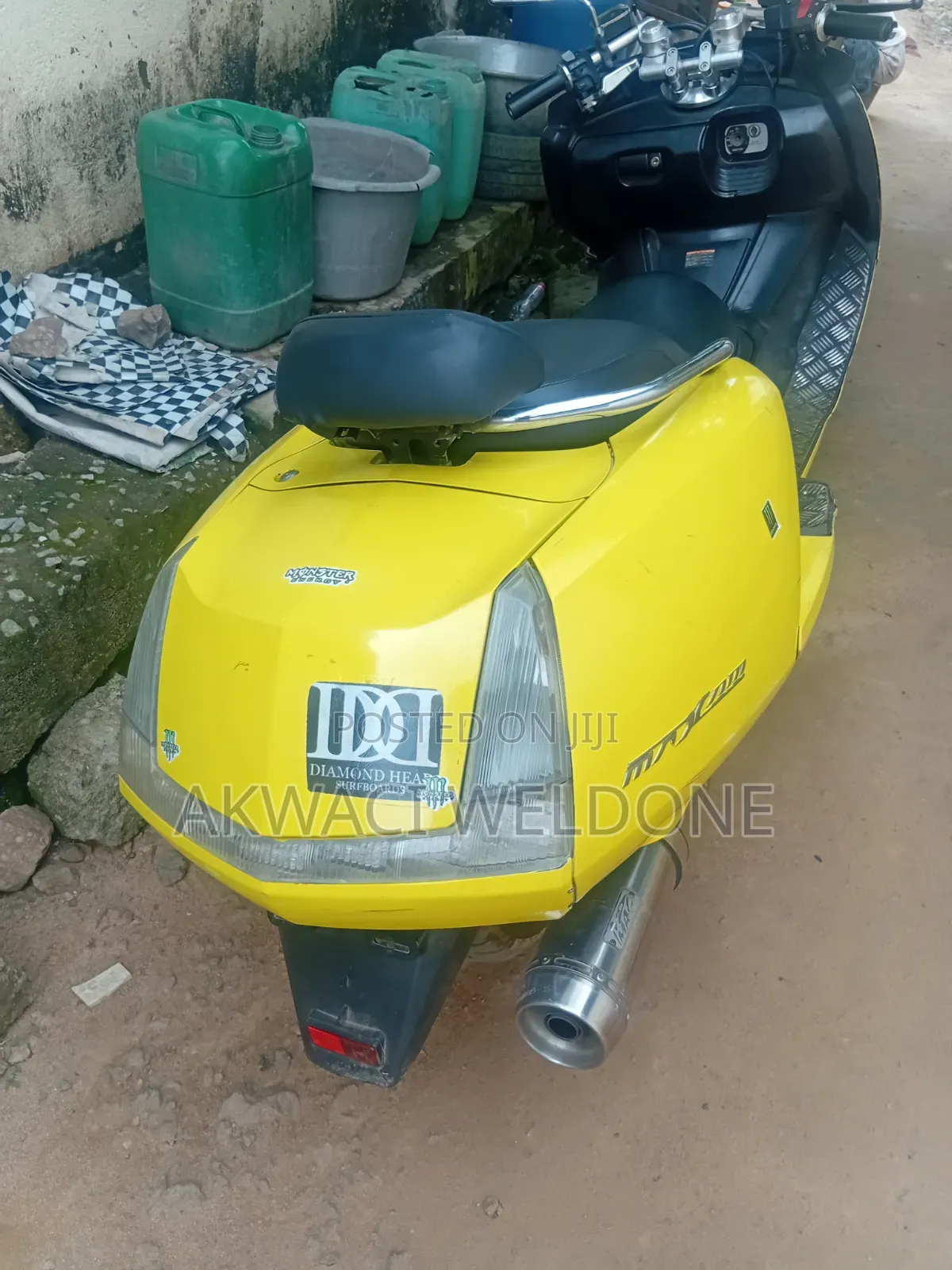 Yamaha Majesty 2005 Yellow