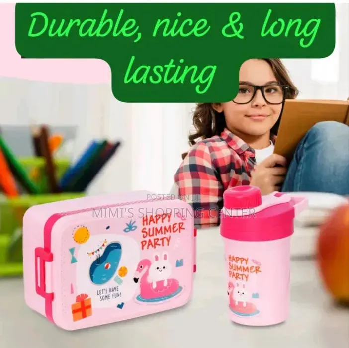 Water Bottle, Lunch Bowls Lunch Bag for Students