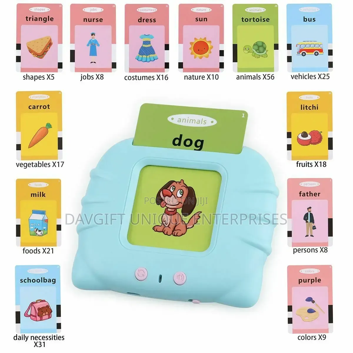 Kids Educational Card Reader