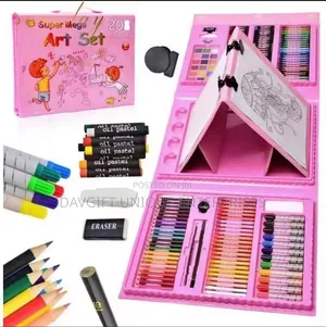 208pcs Painting and Drawing Tools With Board