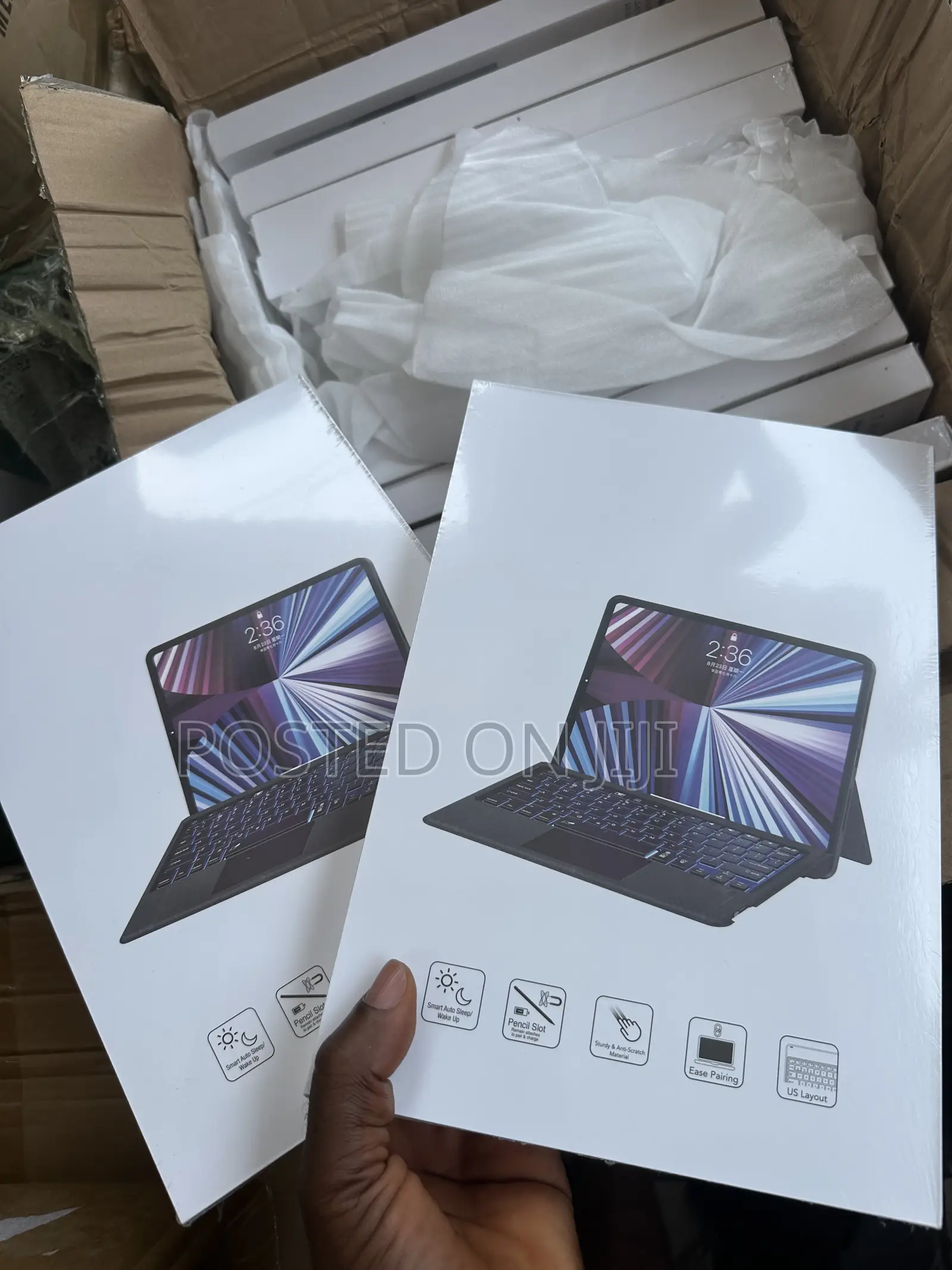 Tab S8/S9/S10/S11ultra Magnetic Keyboard Case With Trackpad Light