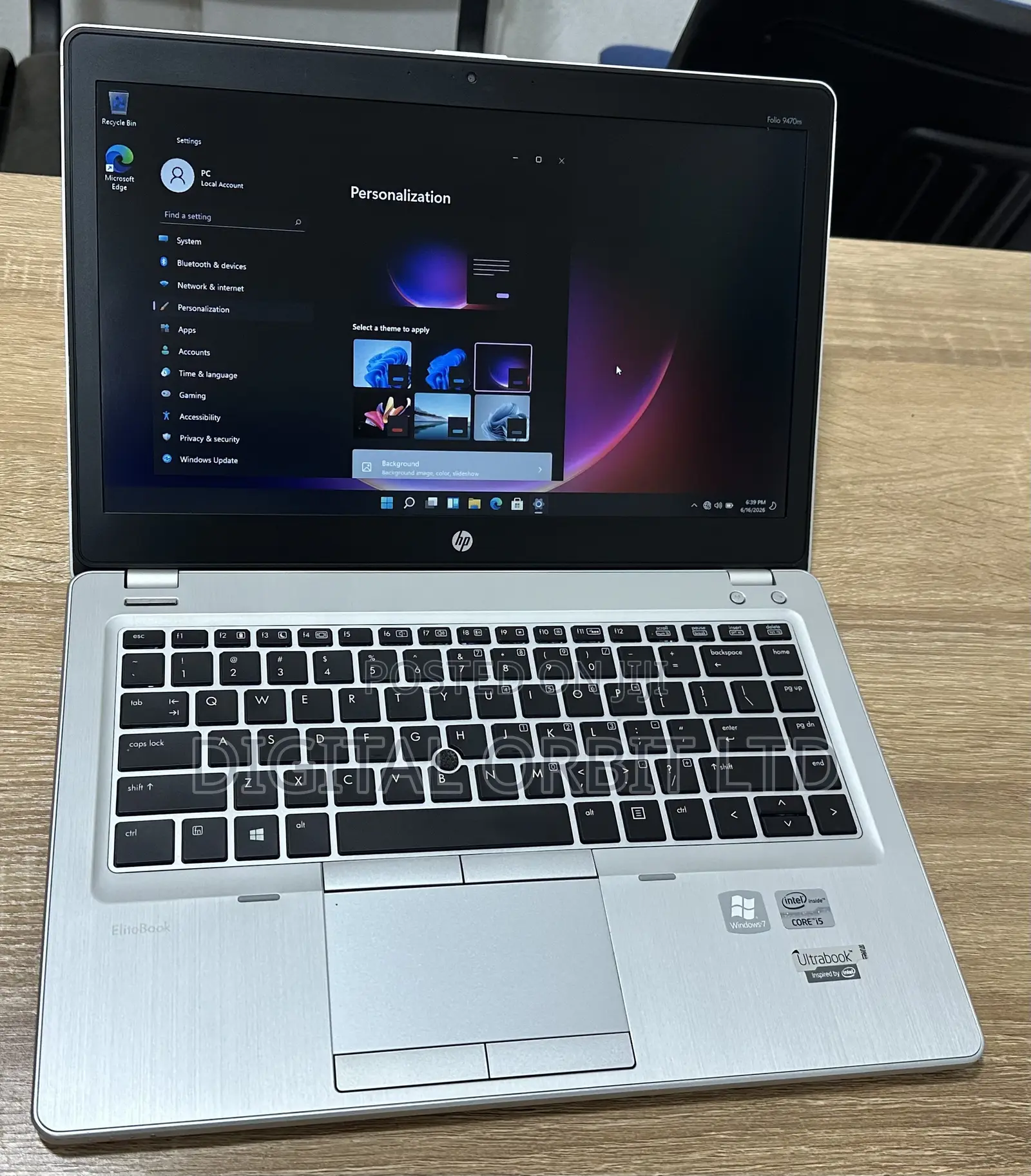 Laptop HP EliteBook Folio 9470M 8GB Intel Core i5 SSD 256GB