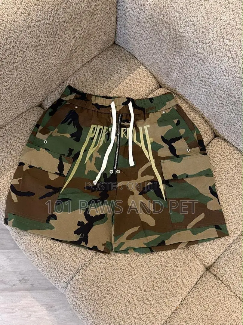 Rick Owen Camouflage Short