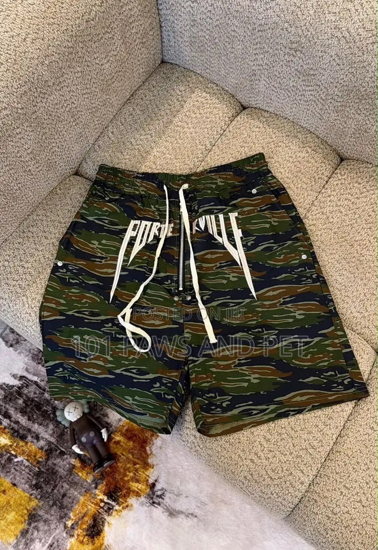 Rick Owen Camouflage Short
