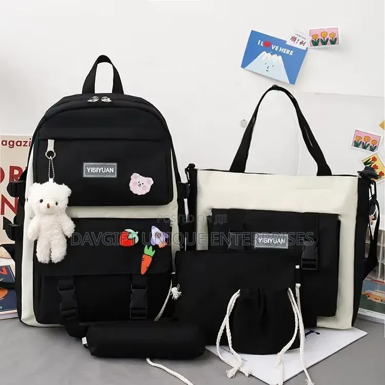 5in1 Unique Beautiful School Bags
