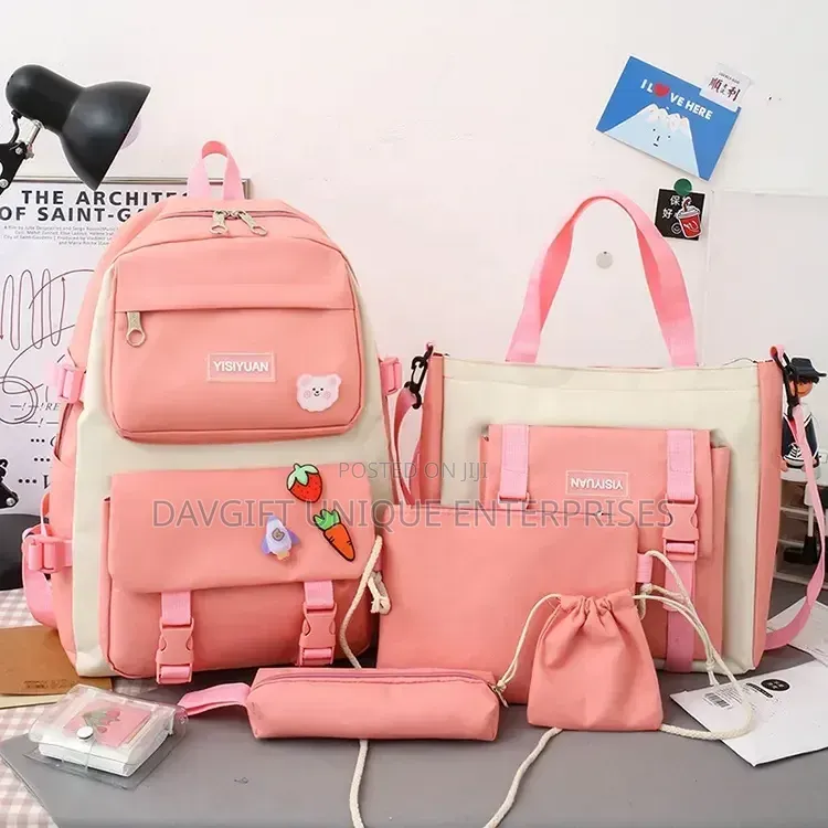 5in1 Unique Beautiful School Bags