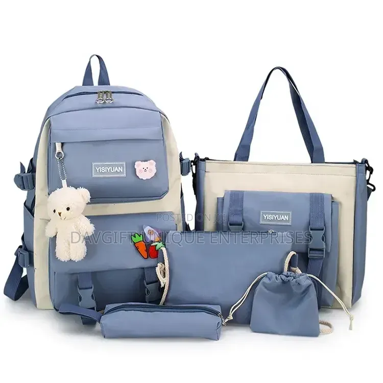 5in1 Unique Beautiful School Bags
