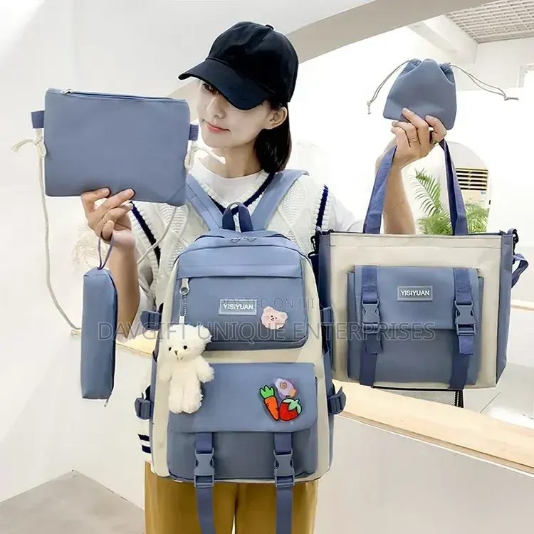 5in1 Unique Beautiful School Bags