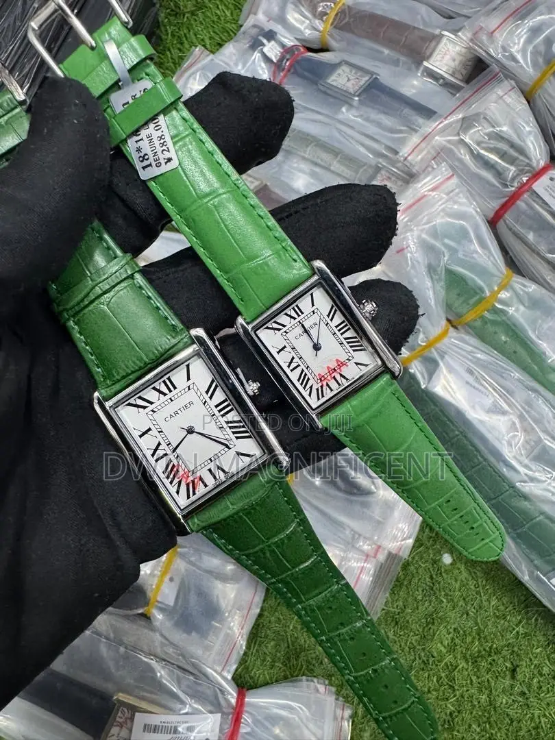 Cartier Tank-Style Wristwatches