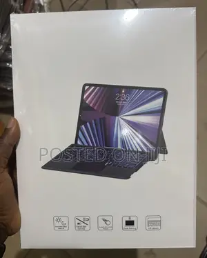 Tablet A11+ /A9plus Magnetic Smart Keyboard Case With Trackpad Light