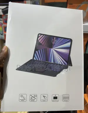 Tablet A11+ /A9plus Magnetic Smart Keyboard Case With Trackpad Light