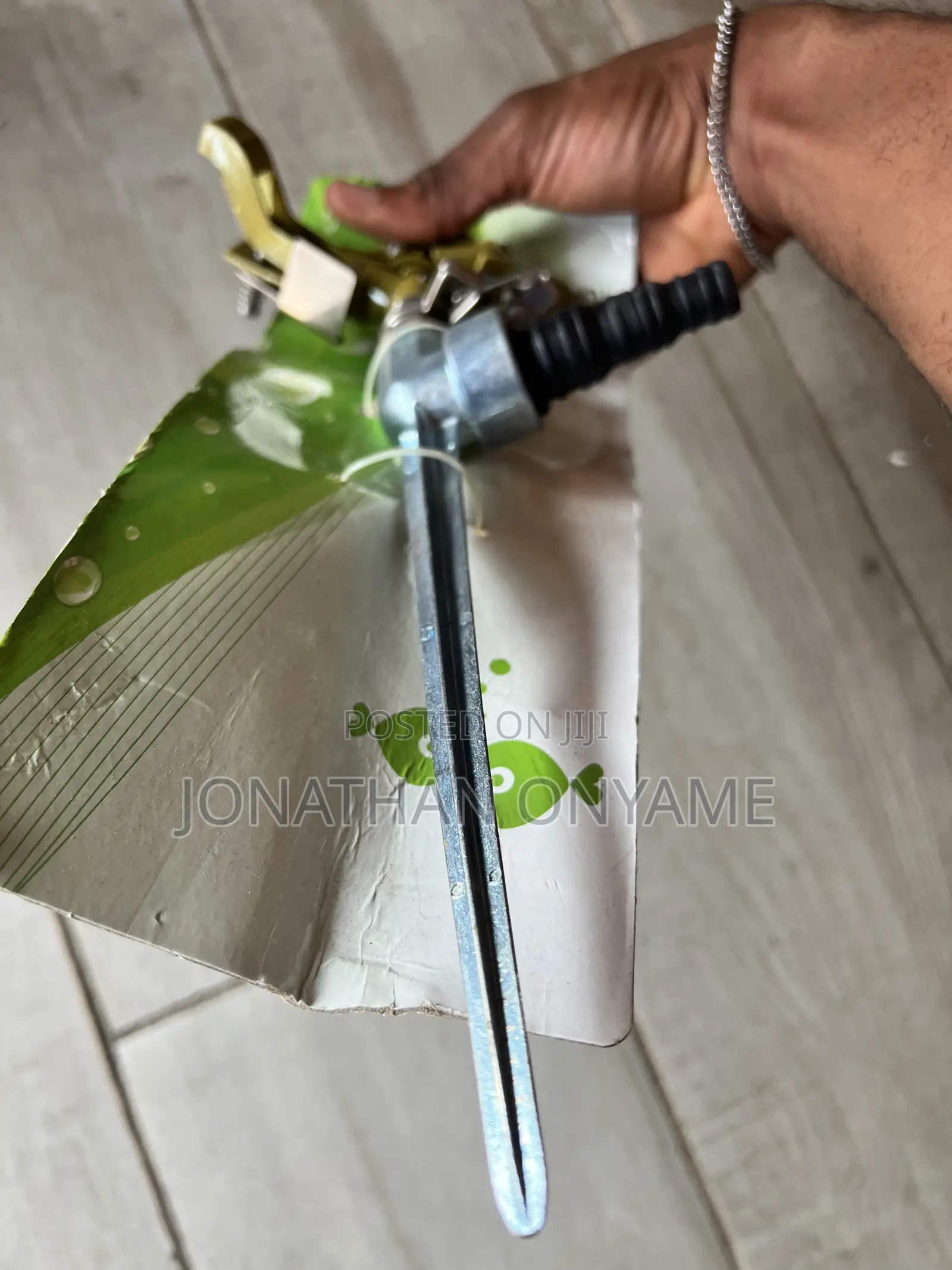 Metal Impact Lawn Sprinkler With Ground Spike (Garden Irrigation)