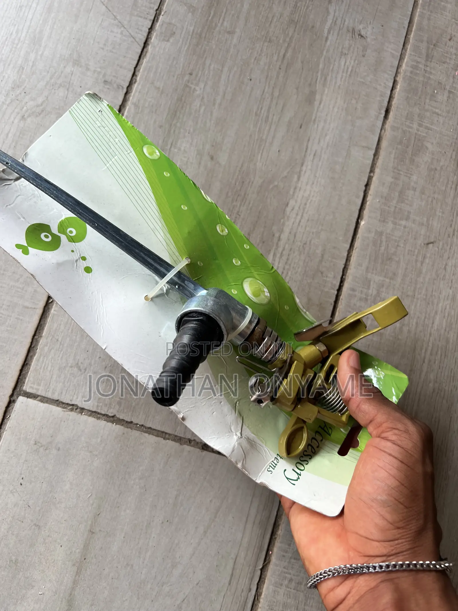 Metal Impact Lawn Sprinkler With Ground Spike (Garden Irrigation)