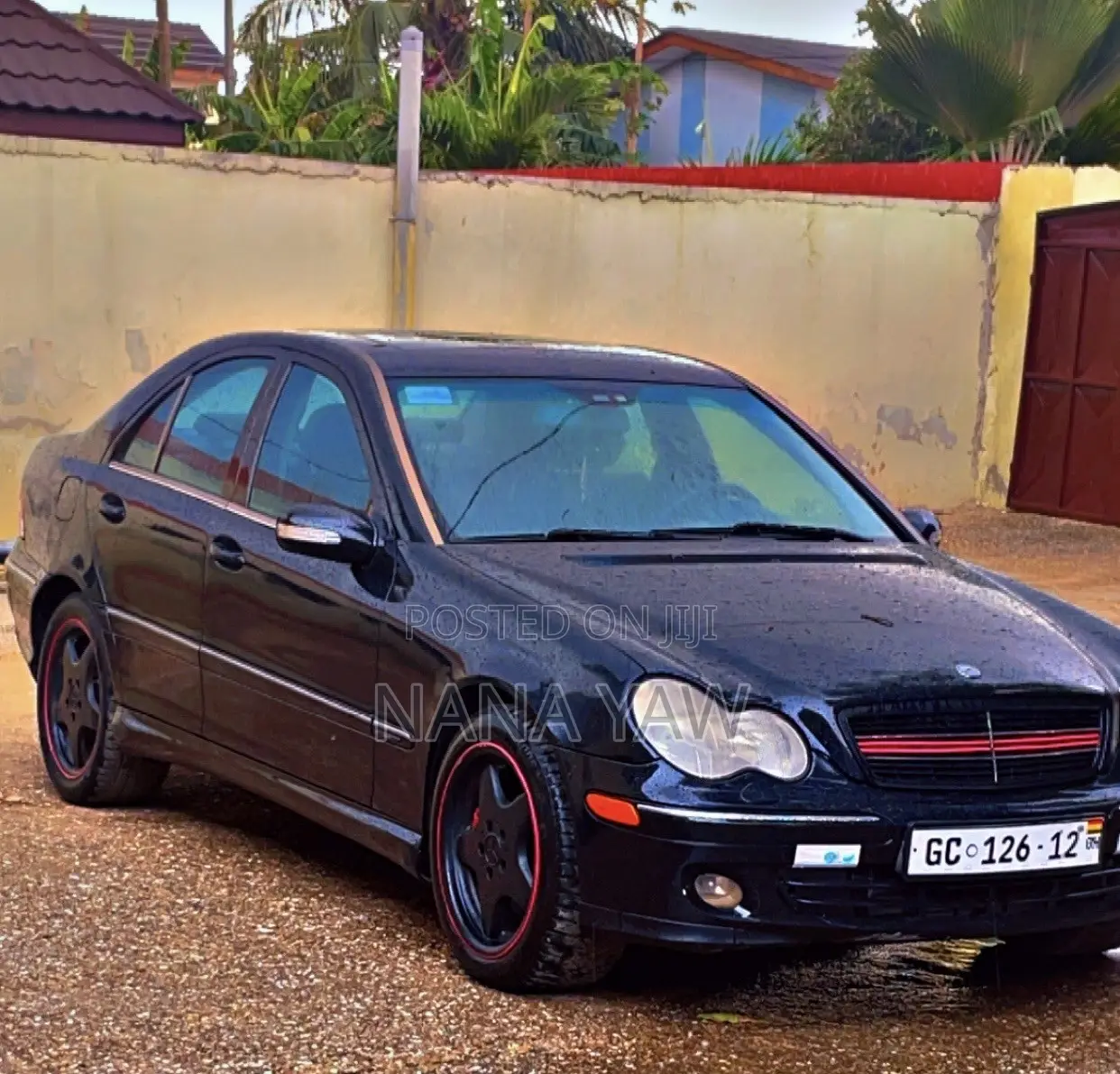 Mercedes-Benz C230 2007 Black