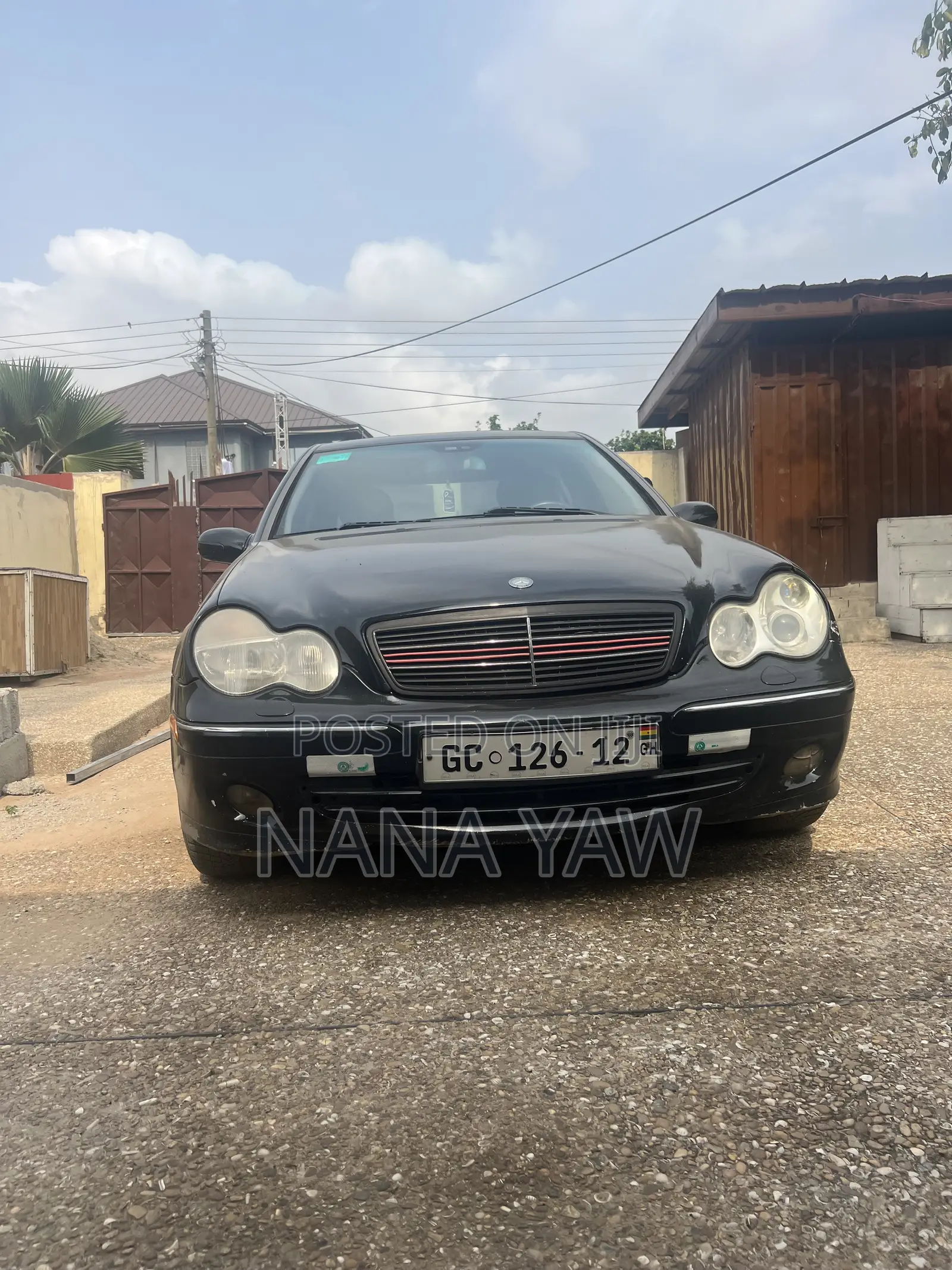 Mercedes-Benz C230 2007 Black