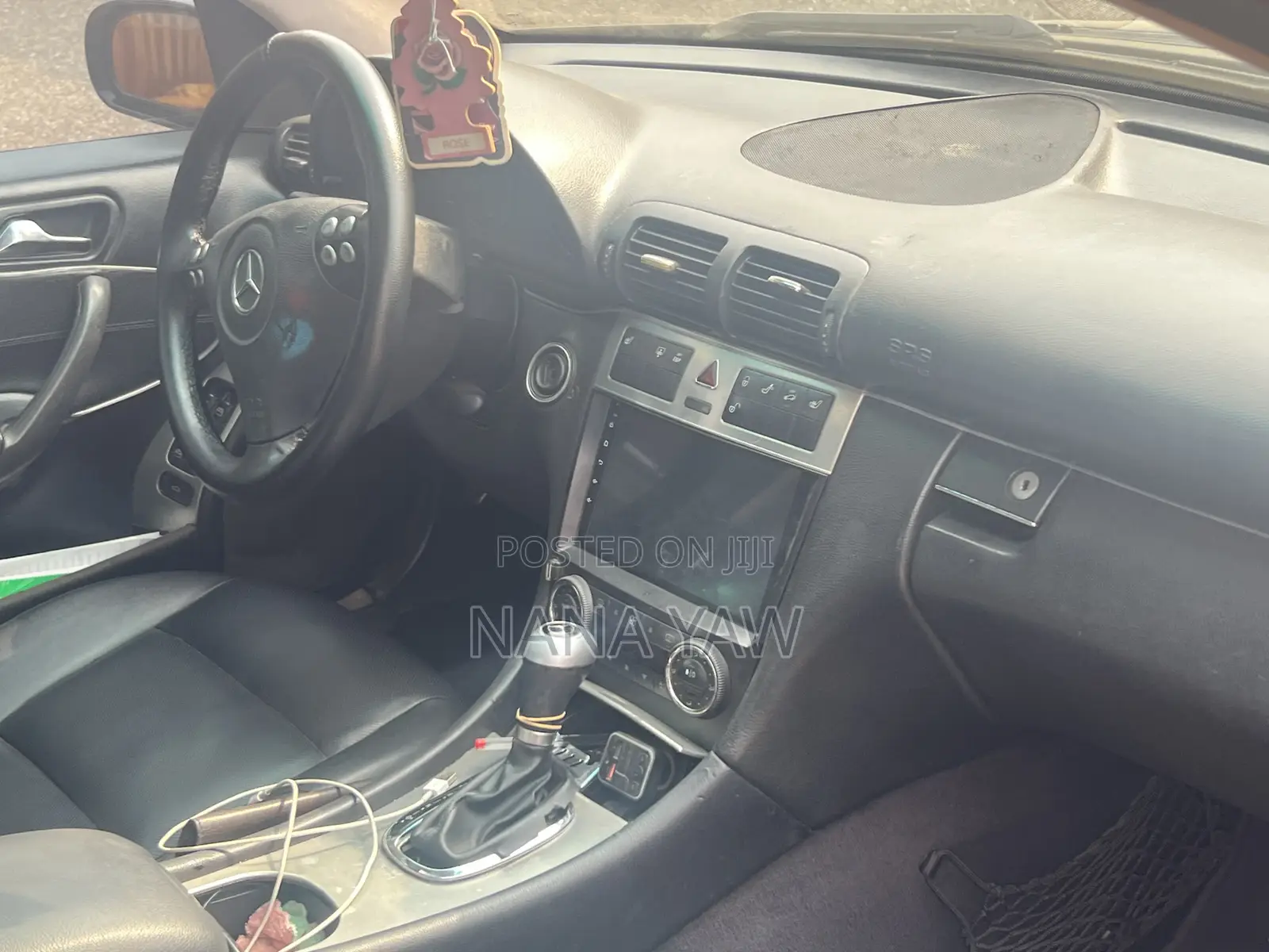 Mercedes-Benz C230 2007 Black