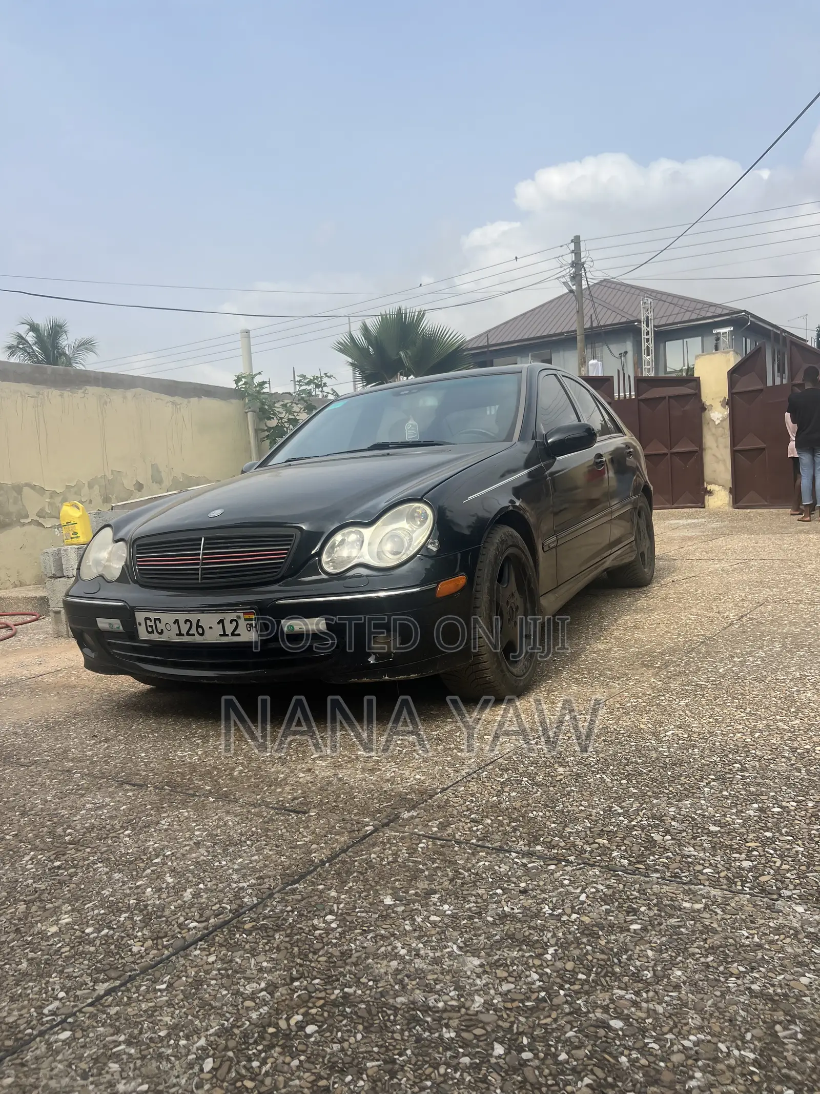 Mercedes-Benz C230 2007 Black