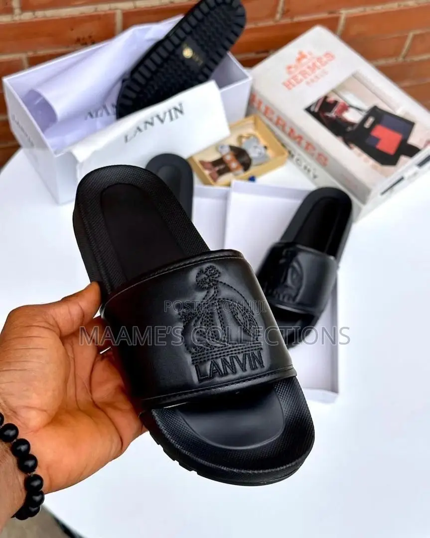 Men’s Stylish Designer- Slip on Slide Sandal Multiple Designs Colors