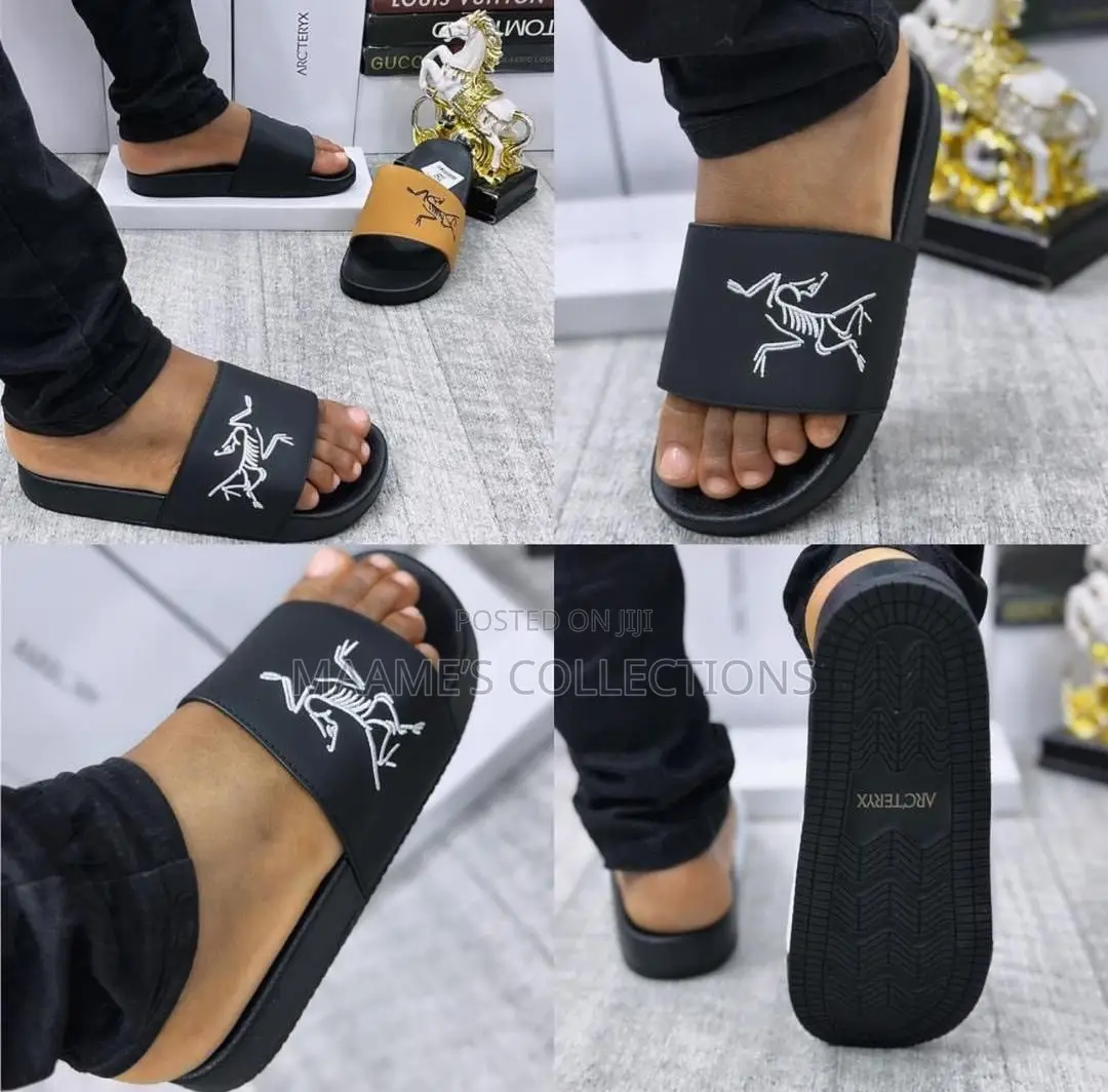 Men’s Stylish Designer- Slip on Slide Sandal Multiple Designs Colors