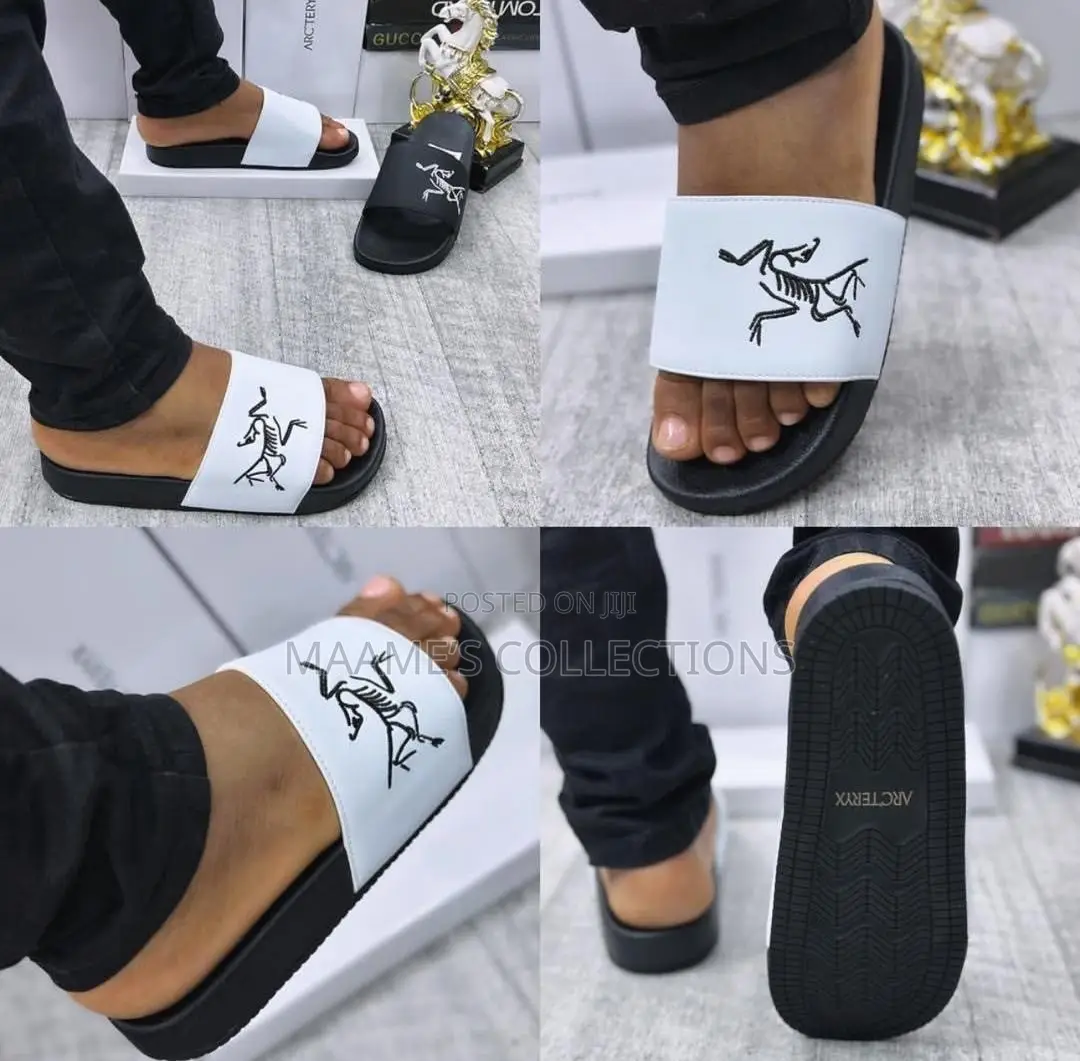 Men’s Stylish Designer- Slip on Slide Sandal Multiple Designs Colors