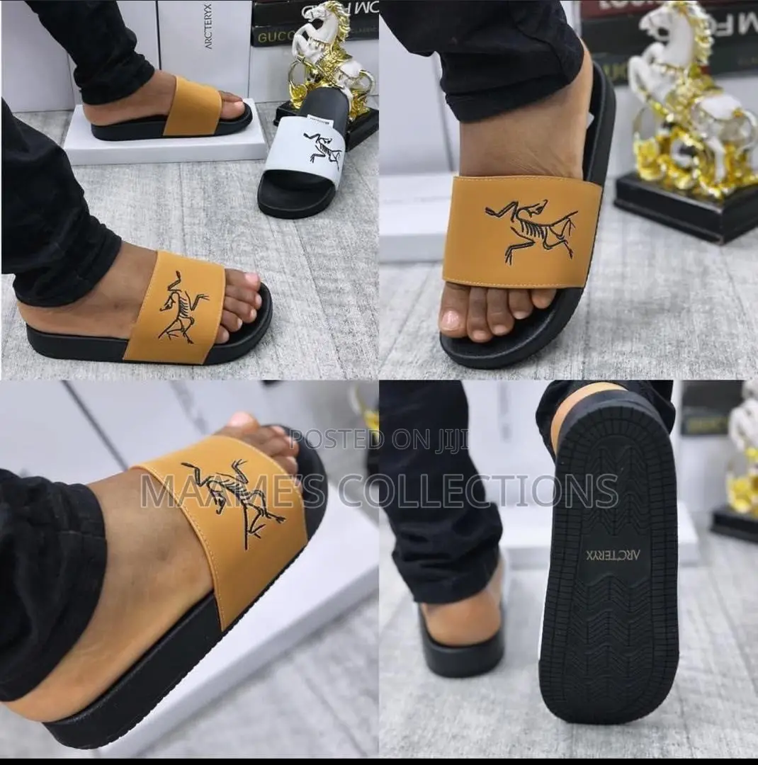 Men’s Stylish Designer- Slip on Slide Sandal Multiple Designs Colors