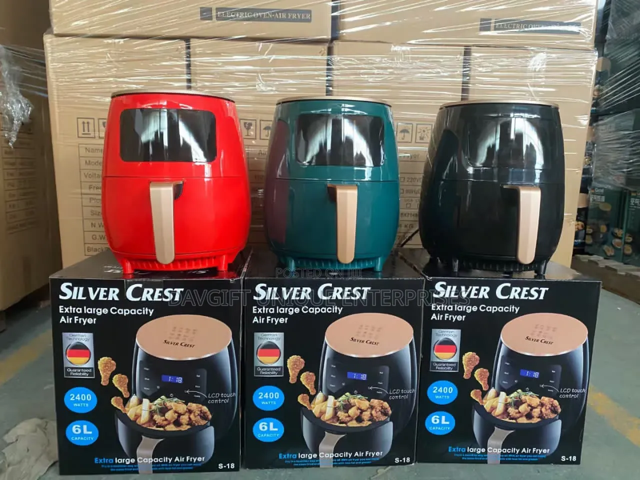 6L Original Silver Crest Air Fryer