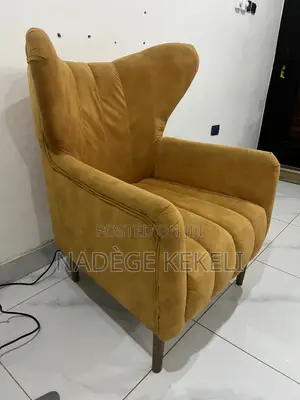Single Yellow Sofa