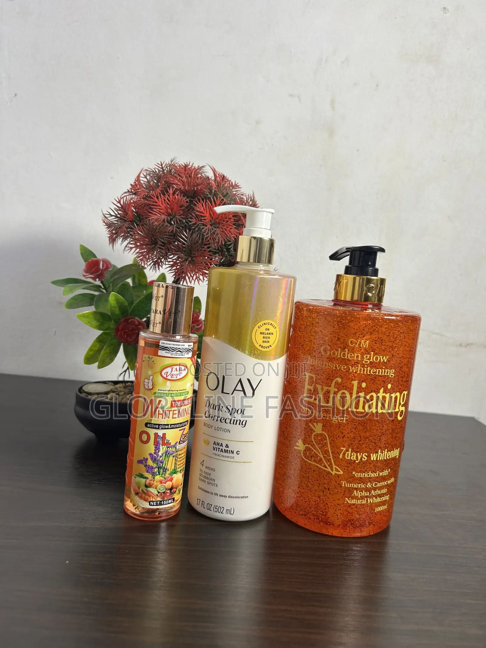 Combo of Olay,exfoliating Shower Gel and Oil