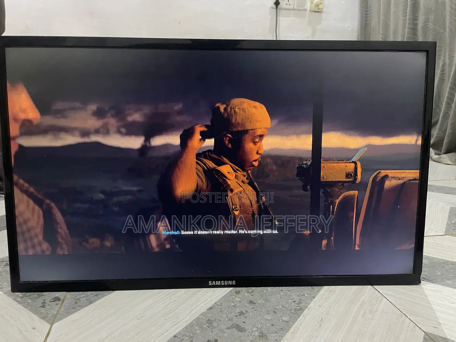 Samsung Monitor – Working Perfectly – Black Line on Screen