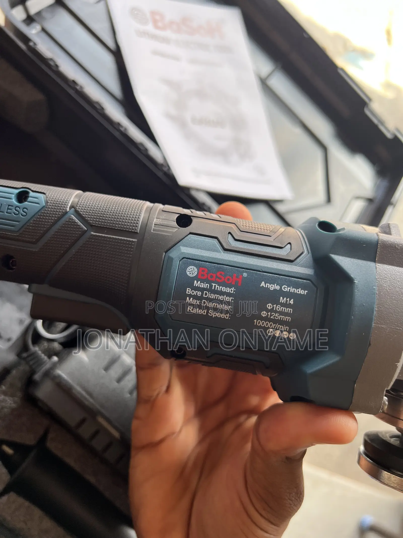BaSoH Cordless Angle Grinder Set