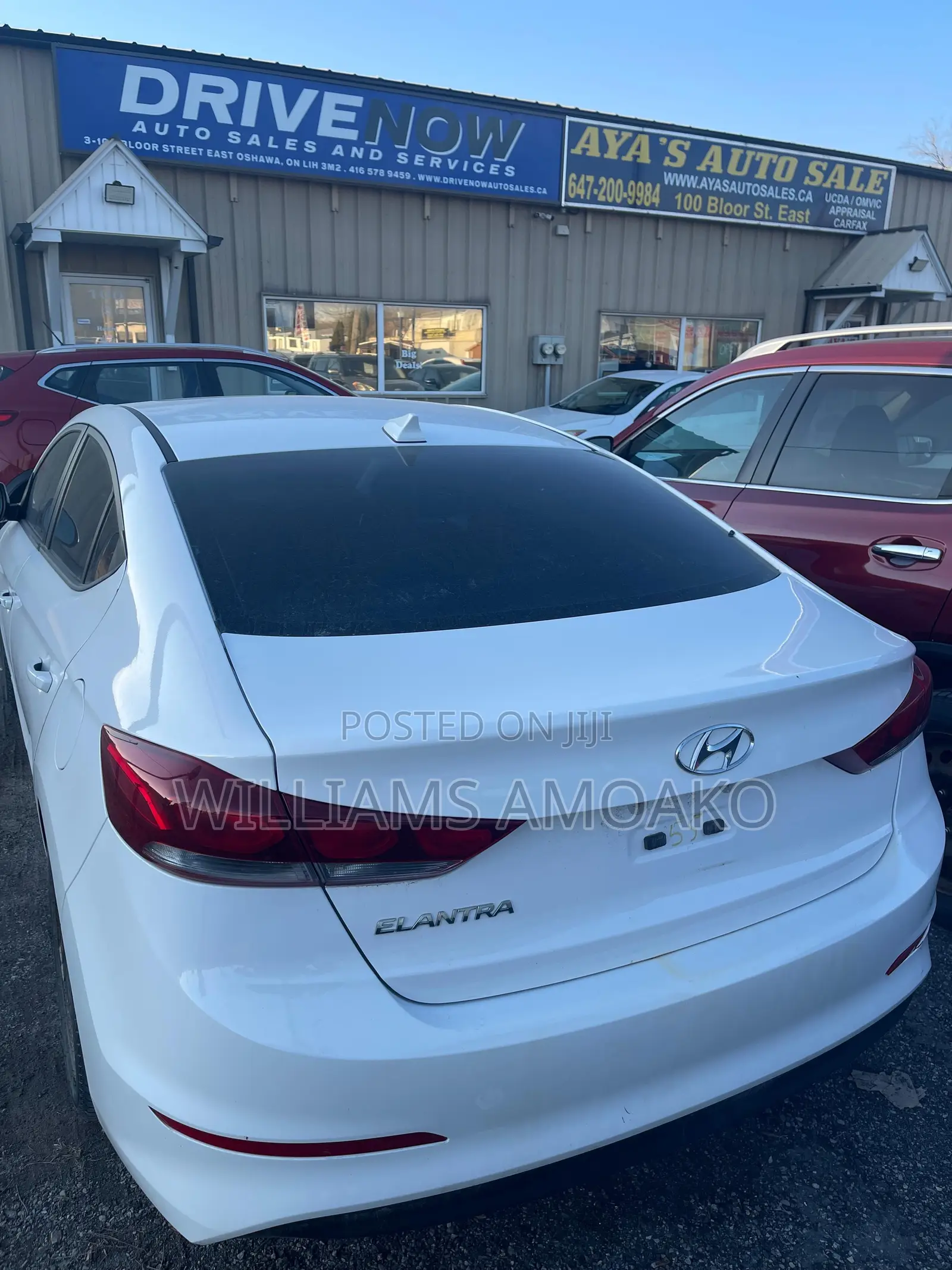 Hyundai Elantra SE Sedan FWD (2.0L 4cyl 6M) 2017 White