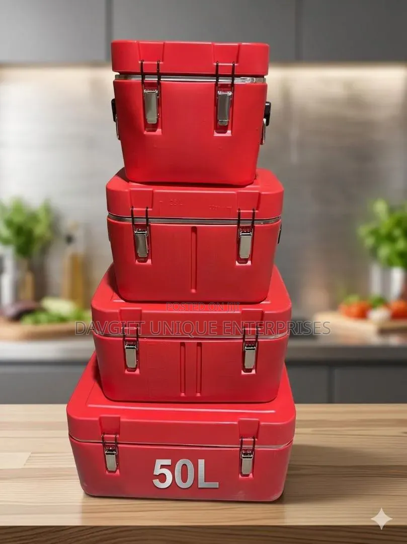 4in1 Original Red Warm Food Storage Containers