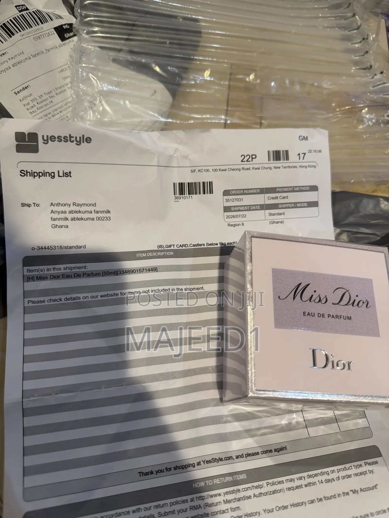 Christian Dior - Miss Dior Eau De Parfum