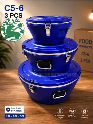 3in1 Big Size Blue Food Warmers