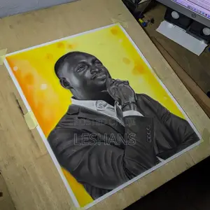Pencil Art With Color Pastel
