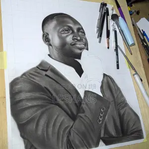 Pencil Art With Color Pastel