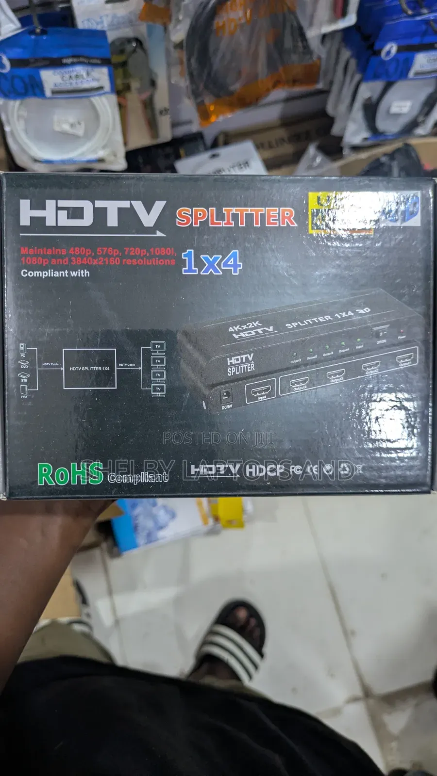 1x4 HDTV Splitter