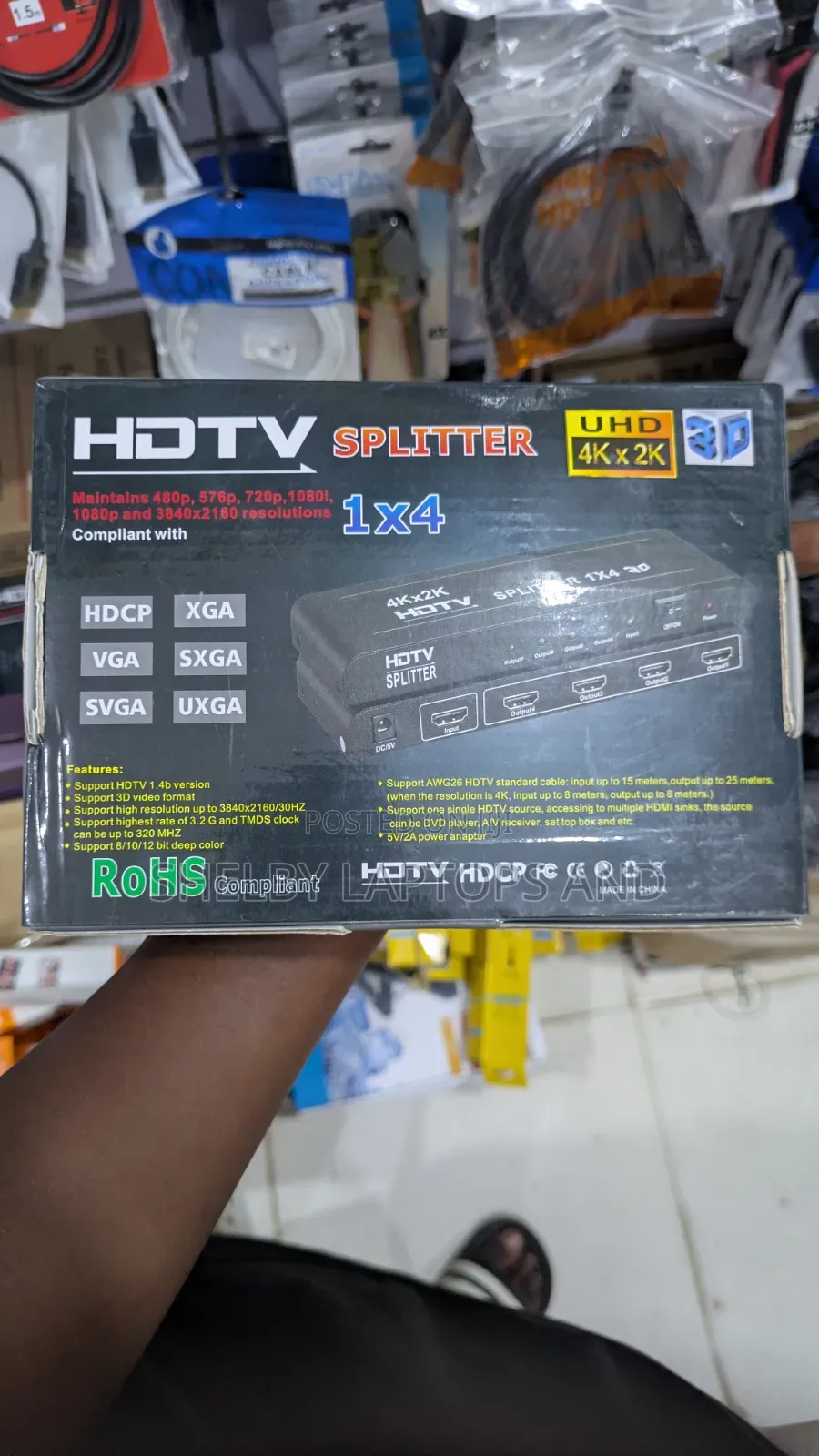 1x4 HDTV Splitter