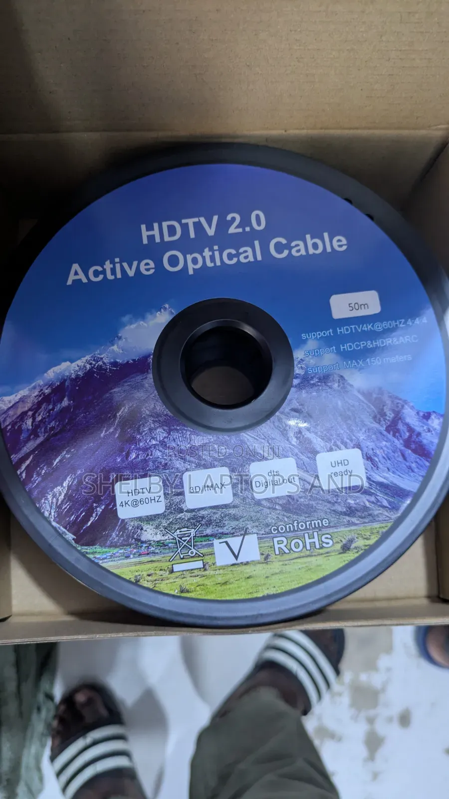 50-Meter HDMI Active Optical Cable (AOC)