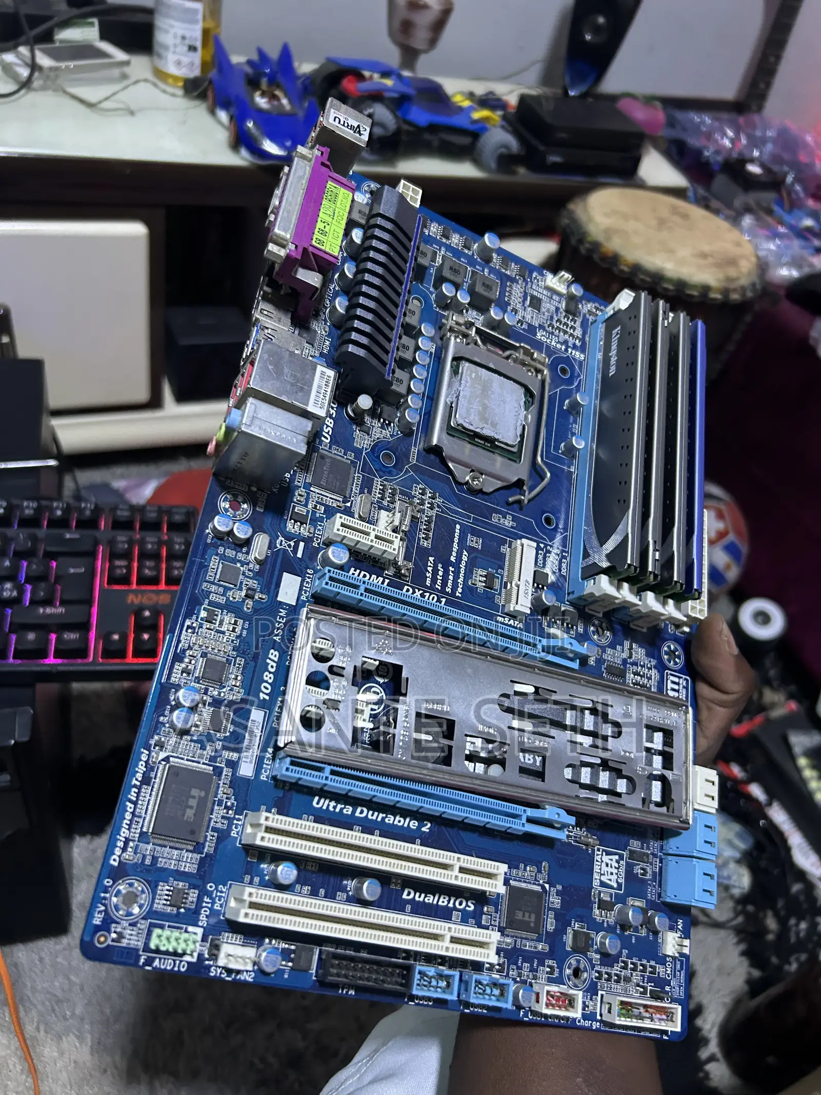 Powerful High Motherboard and Core I5 Processor 2nd /3rd Gen Gaming