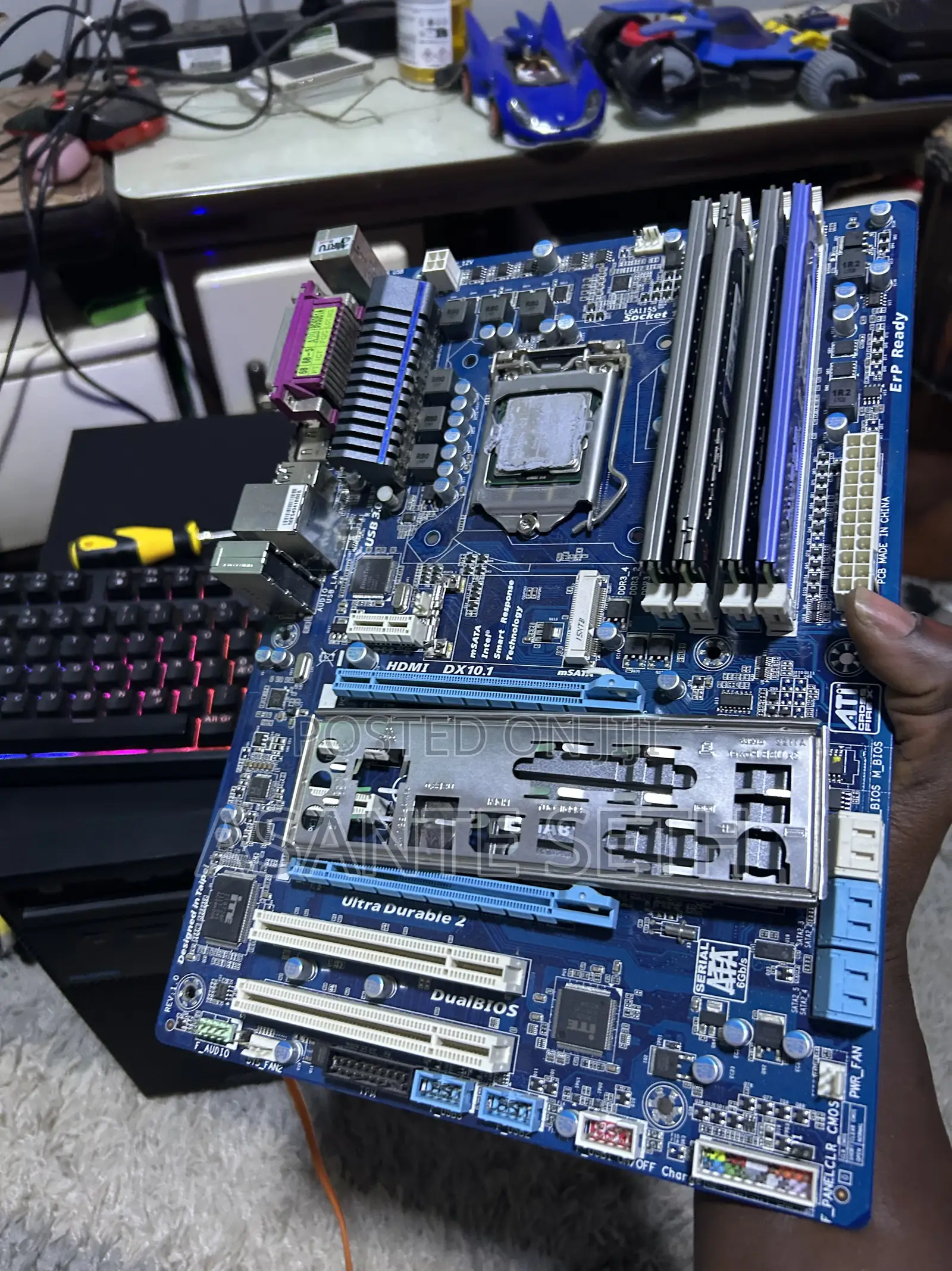 Powerful High Motherboard and Core I5 Processor 2nd /3rd Gen Gaming